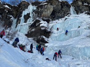 Cascade de glace