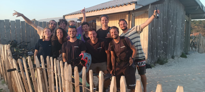 kitesurfing france instructors learning