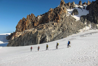 Aiguille du Tour ascent