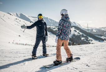 snowboard Private lessons at Peisey Vallandry