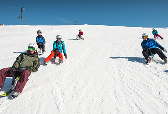 MORZINE NIGHT SLEDGING