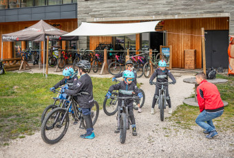 cycling lesson Tignes