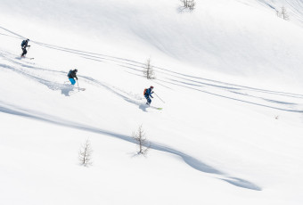 Off-piste discovery course with Evolution 2 Tignes.