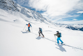 ski touring, nature, ski, skins, sport