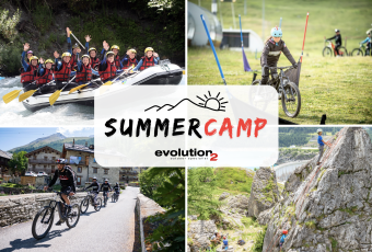 Mountain activities children Summer camp Tignes