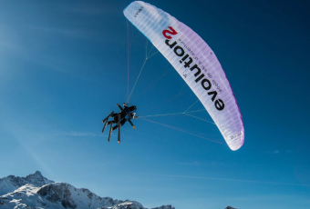 Paragliding La Rosière