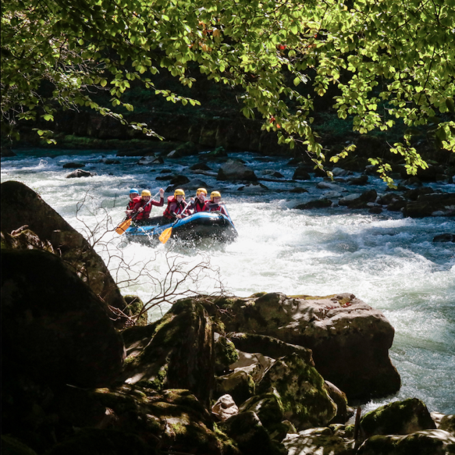 rafting